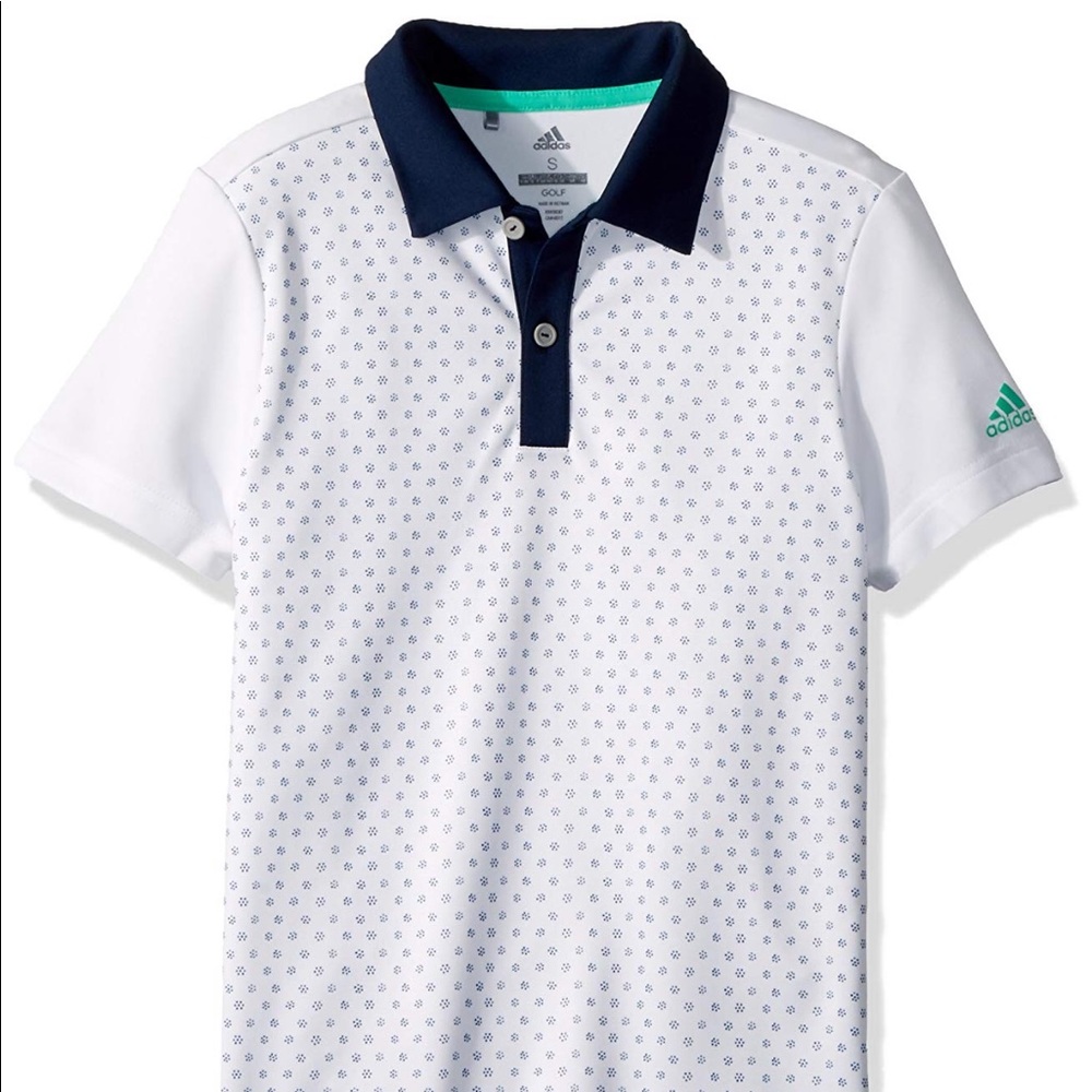 Adidas Boys Golf Polo